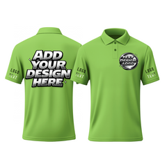 Personalized Team Printed Polo Shirt with Printed Logo Name for Men Women Youth