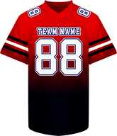 Personalized Football Team Jersey with Team Logo and Number with Stitched Printed Team