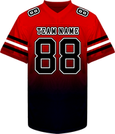 Slim Fit Custom Football Uniform with Custom Text and Number