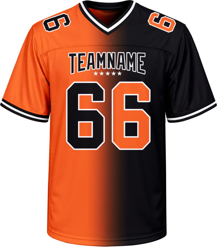 Custom Football Uniform with Custom Names and Numbers for Family Game Day Outfit