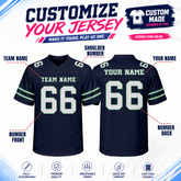 Custom Football Fan Jersey for Corporate Groups and Custom Event Shirt