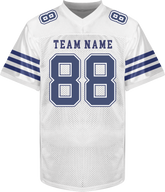 Personalized Football Jersey with Front Team Name and Back Number with Stitched Printed