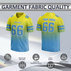 Stitched Printed Name Number Personalized American Football Jersey for Fan Appreciation
