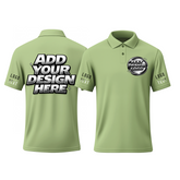 Breathable Custom School Printed Polo Shirt for Students and Teachers and Outdoor Activity