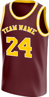 Custom Basketball Uniform Top with Full Custom Design for Men Women Youth