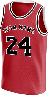 Lightweight Custom Basketball Shirt Embroidered and Printed for School Team Uniform Tops
