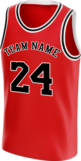 Game Day Personalized Basketball Shirt Embroidered and Printed for School Team Uniform Tops