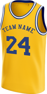 Custom Basketball Practice Jersey with Personalized Name Number for Youth Teams