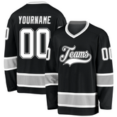 Custom Ice Hockey Team Jersey with Chest Logo with Stitched Printed Personalization for Teams Players Fans Men Women Youth Kids