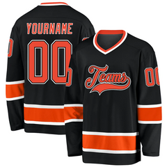 Custom Hockey Practice Jersey Stitched Printed Name Number Logo for Family Groups for Teams Players Fans Men Women Youth Kids
