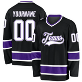 Personalized Hockey Jersey for Teams and Players and Coach Gift with Personalized Player Details for Teams Families and Fans