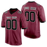 Striped Custom Football Team Jersey Stitched Printed