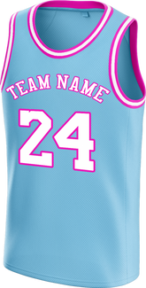 Custom Basketball Practice Jersey with Custom Text and Number for Basketball Clubs