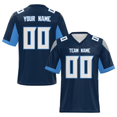Custom Team Football Uniform Stitched Printed Personalization for Event Groups