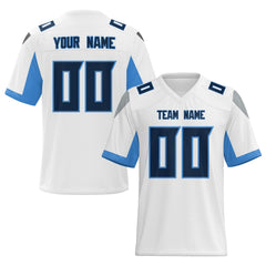 Personalized Football Team Jersey School Team Style Stitched Printed Name Number