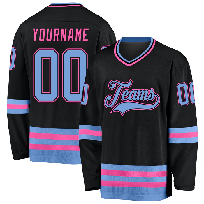 Personalized Ice Hockey Jersey Stitched Printed Custom Design with Stitched Printed Name Number Team Logo for Men Women Youth Kids