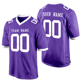 Custom Football Team Jersey with Team Name and Logo for Men Women Kids