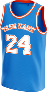 Embroidered and Printed Custom Basketball Practice Jersey with Name and Number for Youth Kids