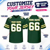 Custom Football Jersey with Name Number and Logo for Family Matching