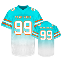 Personalized Football Jersey with Custom Patch Logo Football Gift