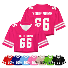 Custom Game Day Football Jersey for Cheerleaders and Group Outfit