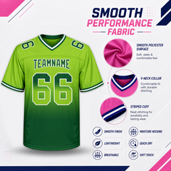 Custom Game Day Football Jersey Stitched Printed Name Number