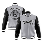 Custom Club Jacket with Chest Logo Printed and Embroidered for School Clubs