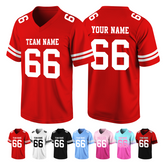Solid Custom American Football Jersey Stitched Printed