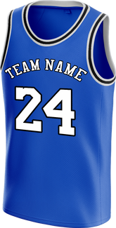 Embroidered and Printed Custom Sleeveless Basketball Jersey with Full Custom Design for Coaches and Players