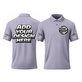 Athletic Personalized Printed Polo Shirt Printed Design for Business Team Uniforms
