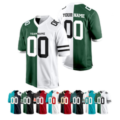 Stitched Printed Name Number Logo Custom Football Game Jersey for Dance Team Outfit