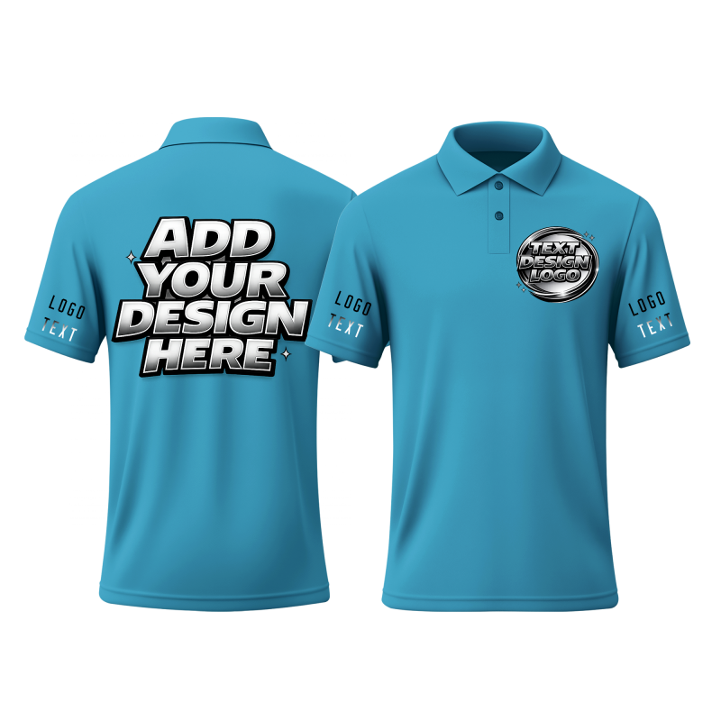Travel Team Custom Group Printed Polo Shirt for Work Teams and Business Gift