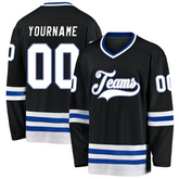Fan Style Custom Hockey Game Jersey Stitched Printed Team Customization with Stitched Printed Name Number Team Logo for Men Women Youth Kids