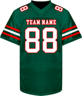 Stitched Printed Name Number Logo Custom Football Jersey with Full Custom Design