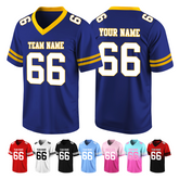 Custom Football Fan Jersey with Team Name and Player Number Team Uniform