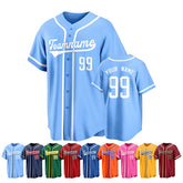 Custom Baseball Shirt with Name Number and Logo Stitched Printed Name Number