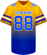 Custom Youth Football Jersey Fan Style Stitched Printed Custom Design