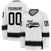 Custom Hockey Shirt Stitched Printed Name Number Logo for Hockey Uniform with Stitched Printed Name Number Team Logo for Men Women Youth Kids