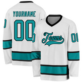 Stitched Printed Name Number Personalized Hockey Jersey with Name and Number for Teams Players Fans Men Women Youth Kids
