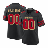 Stitched Printed Custom Football Uniform with Custom Text and Number