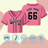 Custom Baseball Jersey Shirt Lightweight Embroidered Name Number