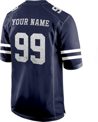 Personalized American Football Jersey Stitched Printed Personalization for Party Wear