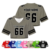Custom Youth Football Jersey with Personalized Team Logo with Stitched Printed Team Logo