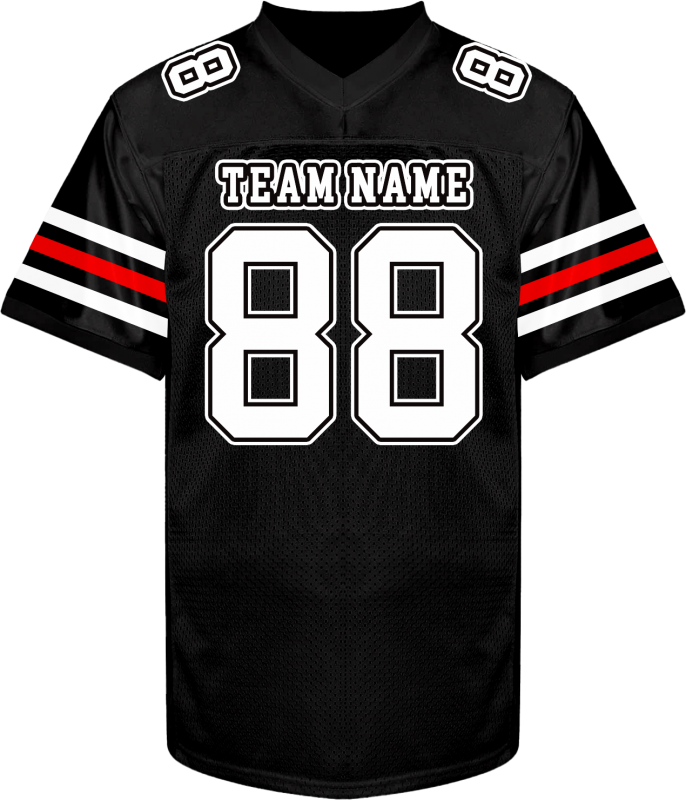 Custom Youth Football Jersey with Back Name and Number for Sports Festival
