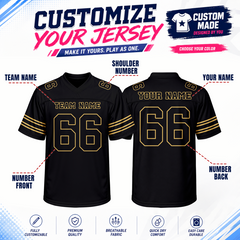 Custom Team Football Uniform with Full Custom Design Fan Gift