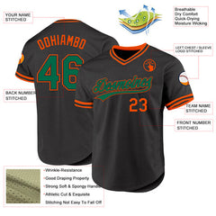 Custom Button Down Baseball Jersey with Player Name and Number for Graduation Gift