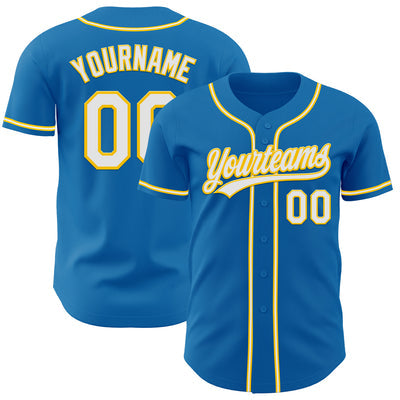 Custom Button Down Baseball Jersey with Custom Names and Numbers
