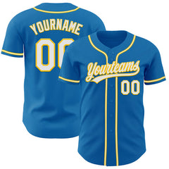 Custom Button Down Baseball Jersey with Custom Names and Numbers