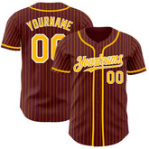 Regular Fit Custom Baseball Jersey with Name and Number