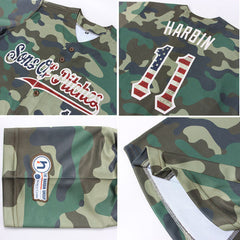Personalized Baseball Jersey Lightweight with Team Logo and Number